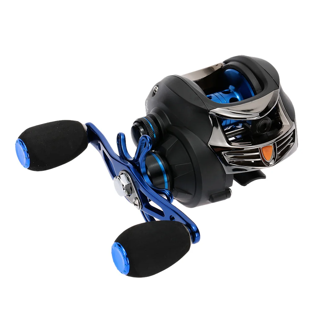 

13+1BB 6.3:1 Fishing Reel Left/Right Hand 6 points centrifugal brake Baitcasting Centrifugal Brake Fishing Tool Carretilha Pesca