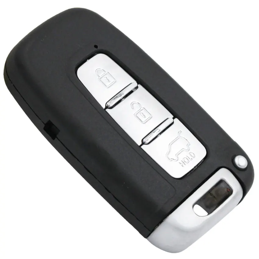 3 кнопки дистанционного Оболочки Smart Card Case Ключи Корпус Обложка Брелок с вкладышем ключик лезвия для Hyundai ix35 режиссерский лезвие