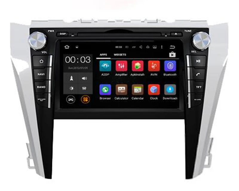 Best 8" Quad core Android Car DVD Player with TV/BT GPS 3G WIFI,Audio Radio Stereo,Car PC/multimedia headunit for Toyota CAMRY 2015 1