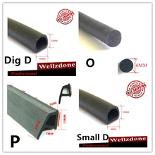Listin 400 см 157in P O D резиновая лента Для Укупоривания звук изоляционный уплотнитель дверь грузовик двигатель капот край клейкая лента