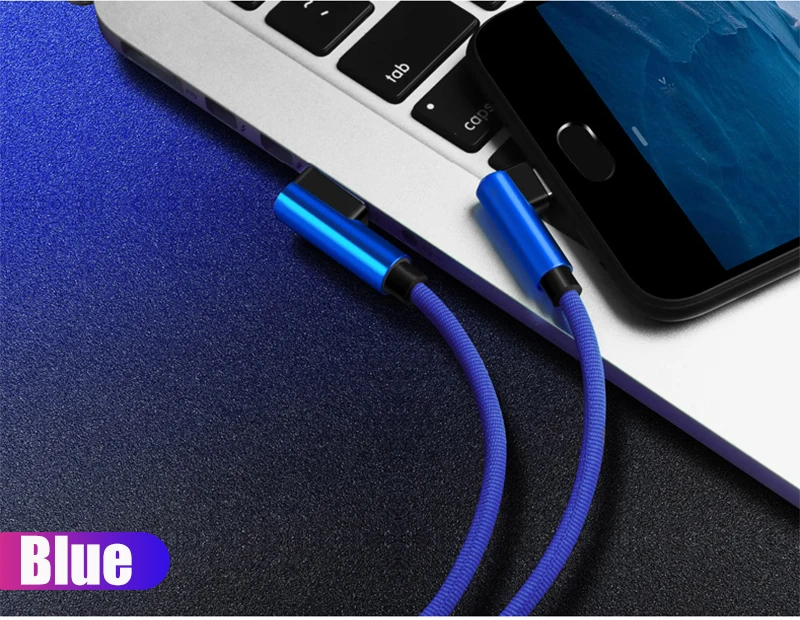 USB Type C 90 градусов L c 3 1 кабель для передачи данных зарядное устройство Usb USBC TypeC 2.1A 2A