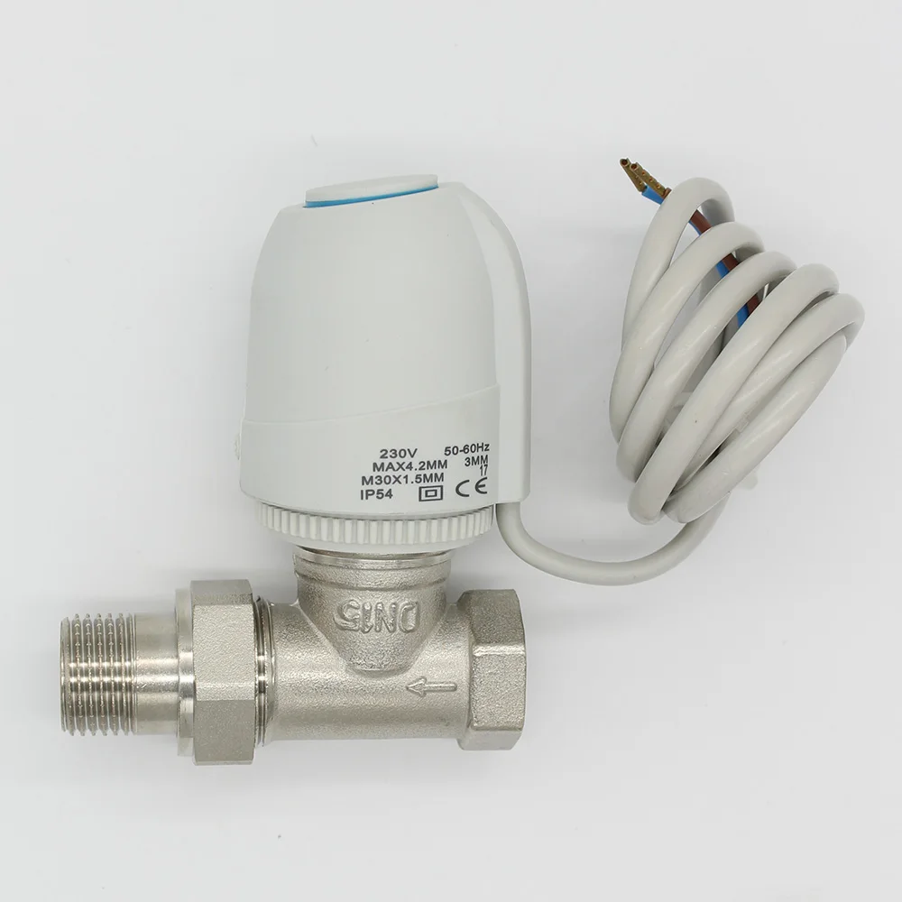 24V Normally Open Normally close Electric Thermal Actuator for