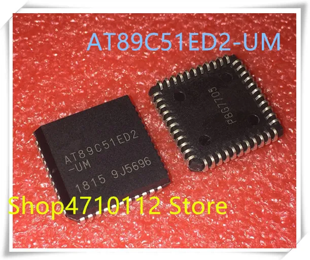 

NEW 10PCS/LOT AT89C51ED2-UM AT89C51ED2 PLCC-44 IC