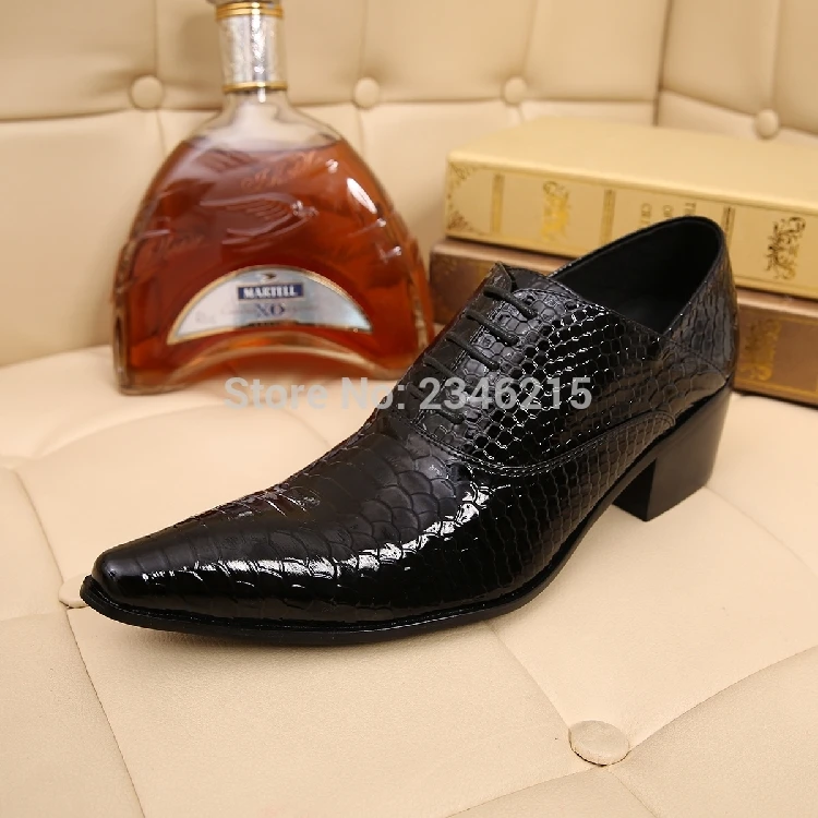 Chaussure Homme Alligator Shoes For Men Genuine Leather Mens Shoes High Heels Pointed Toe Classic Italian Shoes Brands Oxford Chaussure Homme Alligator Shoes For Men Genuine Leather Mens Shoes High Heels Pointed Toe Classic Italian Shoes Brands Oxford
