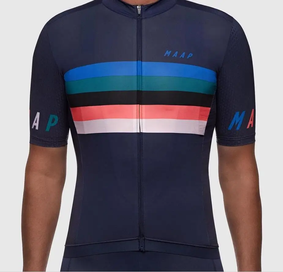 

2019 Summer Pro Team MAAP Men's Short Sleeve Cycling Jersey Shirt Maillot Ropa Ciclismo MTB Road Bike Cycle Tops Clothing