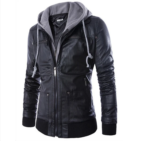 Мужская зимняя кожаная куртка с черепами и заклепками в стиле панк-рок, Мужская мотоциклетная черная кожаная байкерская куртка, верхняя одежда размера плюс 5XL