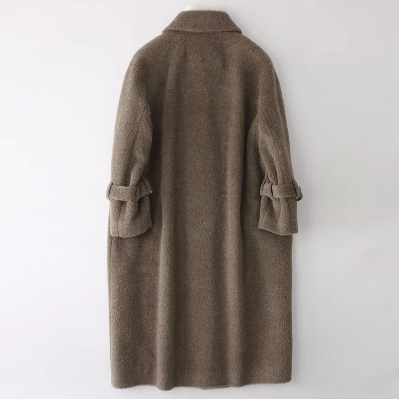 Nouvelle Brown Locomotive 2018 Laine De Mince Et Hiver Lanjue long 19367 Manteau Milieu XuwZTiPOk