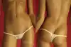 Sexy low-Rise Ice Silk Transparent Sexy G-string Panties Sexy G string Micro Thong Plus Size Women Knickers Smooth Briefs FX05 ► Photo 1/5