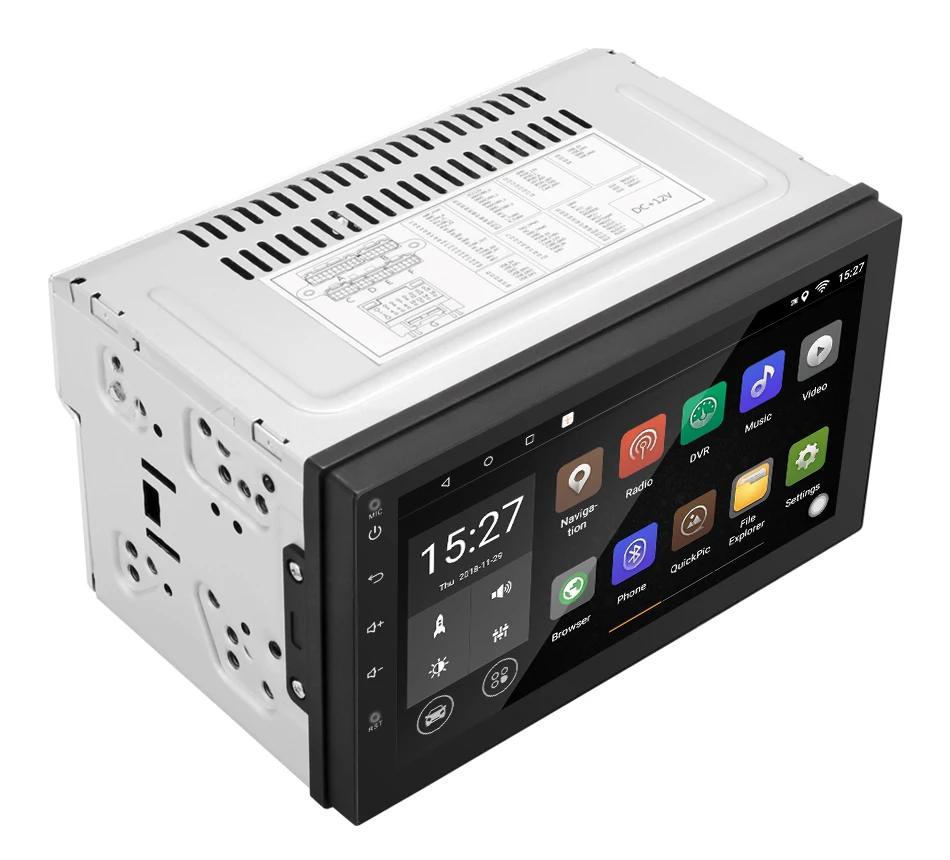Top Vtopek 7" car radio Android multimedia player HD audio Digital Touch Screen 2 DIN 1024 x 600 universal MP4 for Chrysler Citroen 15