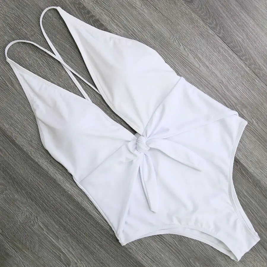 

Sexy One Piece Swimsuit Large Size Swimwear Women 2019 Summer Beachwear Bathing Suits Retro Swim Wear Monokini Female