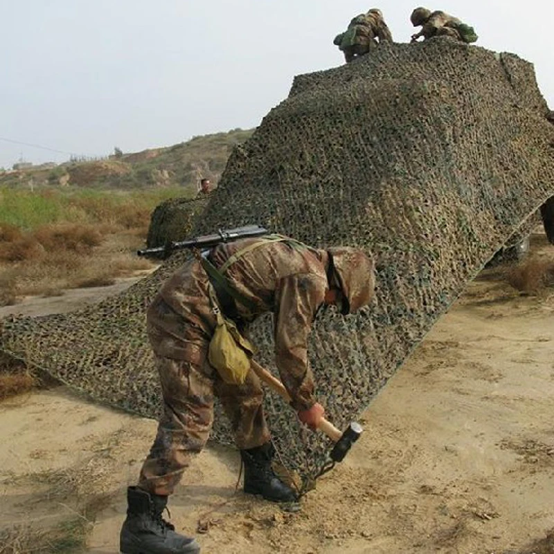 2 м * 3 солнцезащитный тент Охотничья Военная камуфляжная сетка Лесной Армейский