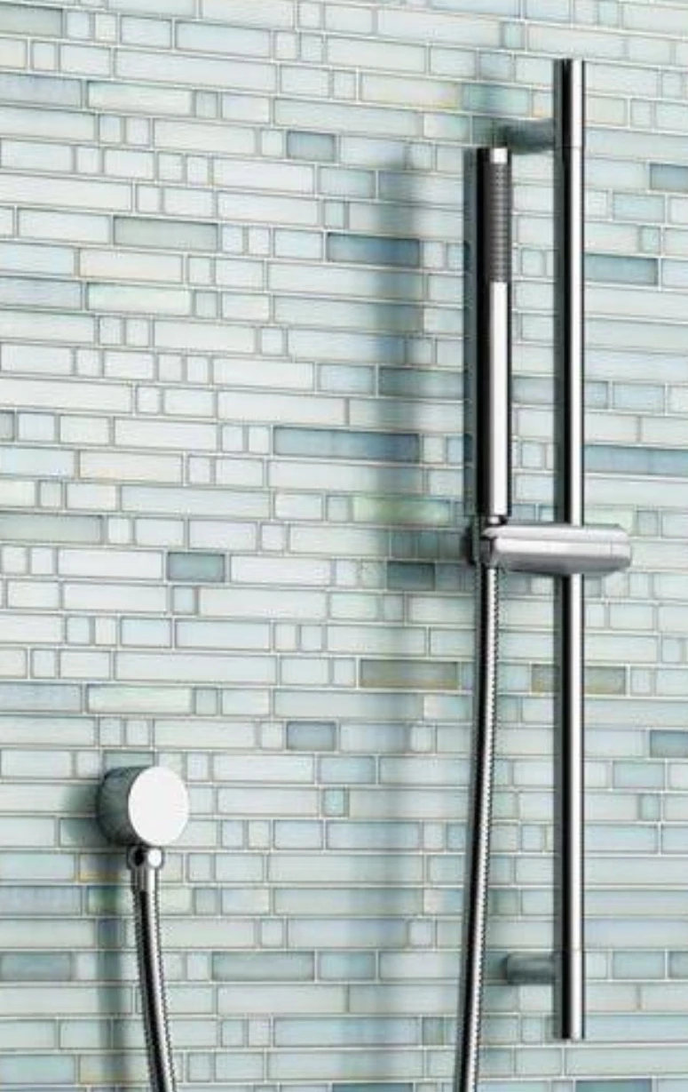 Free shipping Bathroom Slide Bar Hand Held Shower Bracket Holder Chrome