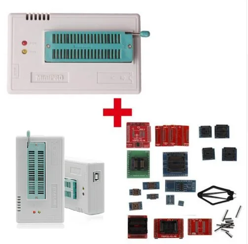 Универсальный программатор minipro TL866II PLUS V8.30 / TL866A V6.85 USB EEPROM 10/21/24 элементов IC