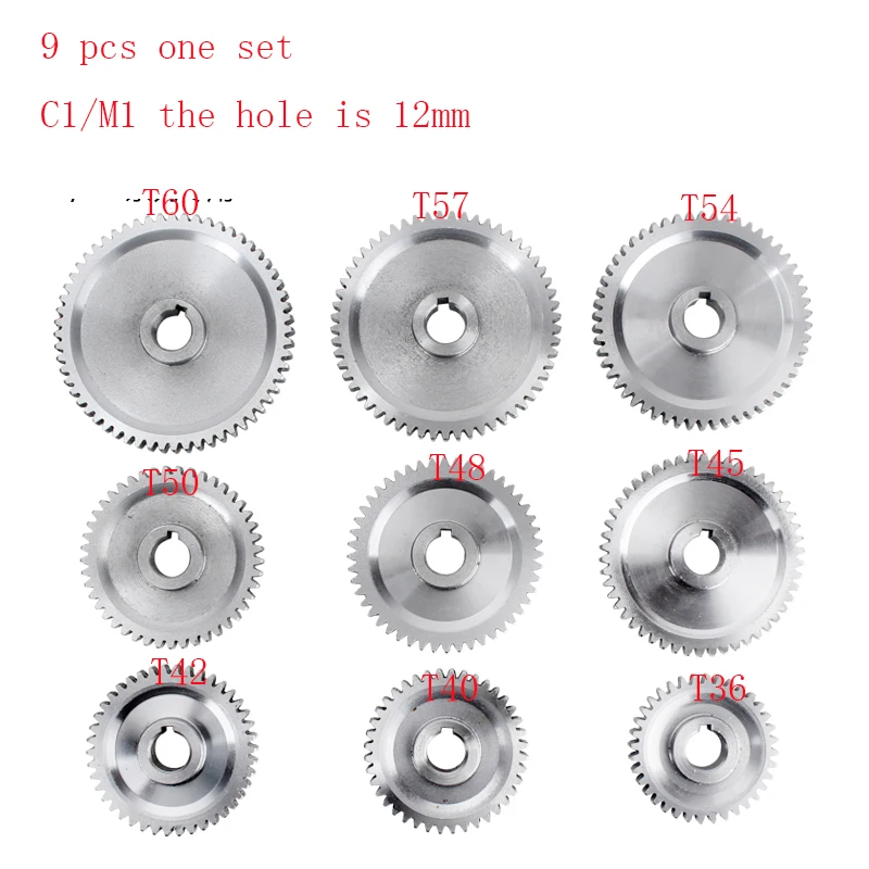 VEVOR 5PCS Gear Set For Mini Lathes, Replacement Gears | VEVOR AU