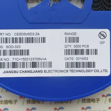 100 шт. Высокое качество SMD телевизоров CESD5V0D3 ZA TV диод ESD SOD-323