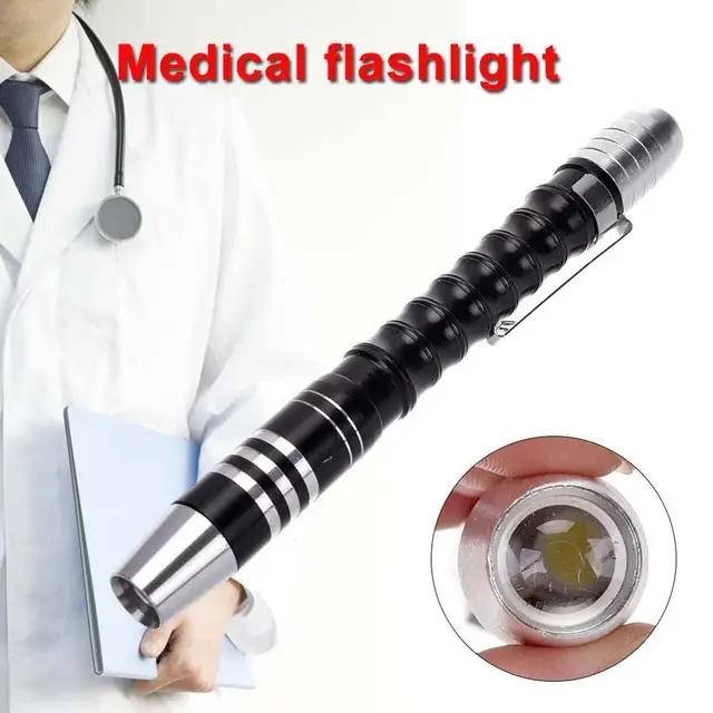 Pen Light Mini 1200LM LED Flashlight Household Black Medical Doctor Torch EDCin LED Flashlights