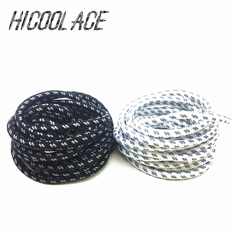 2019 New 120CM Round Rope Laces 3M Reflective Shoelaces Running Shoe