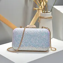 QIAOBAO Для женщин вечерняя сумочка; BS010 роскошный синий/розовый Свадебная вечеринка сумка Diamond горный хрусталь клатчи Кристалл Bling золота клатч кошельки