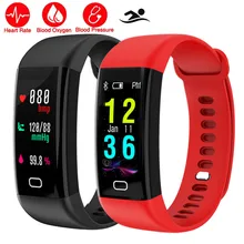 Cool Coloration Life Swim Good Watch Coronary heart Charge/Blood Stress Monitor Males/Ladies Wrist Smartwatch For IOS/Huawei/Honor Good Present