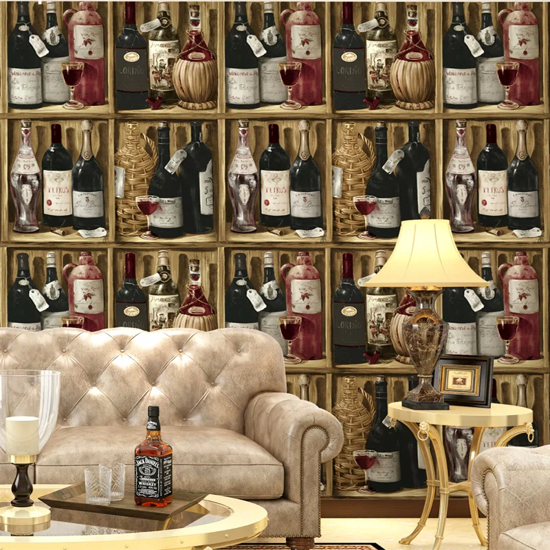 Compra papel pintado decorativo para bar online al por mayor de ...