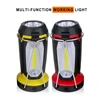 COB-linterna LED de trabajo, lámpara elegante Deformable, recargable, multifunción, con cable USB, para acampada, senderismo y emergencia ► Foto 2/6