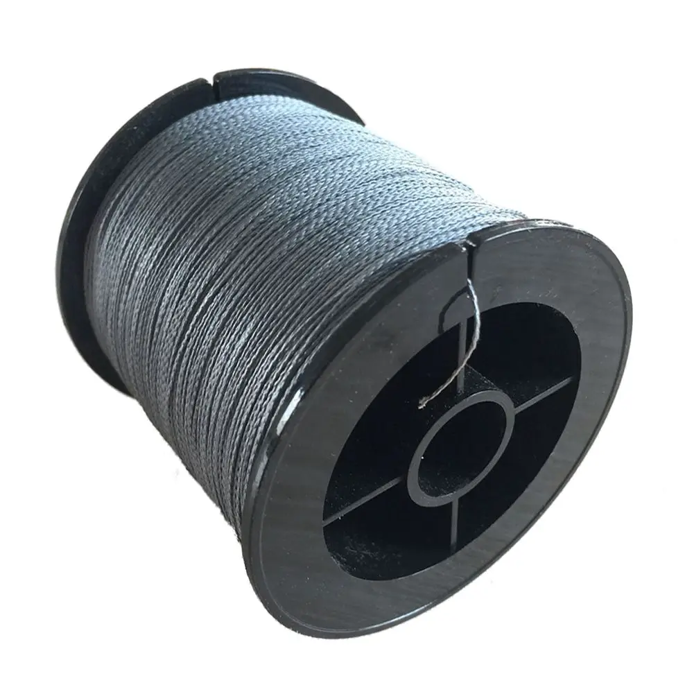 

300M Bulk Spool Braid Fishing Line Monofilament Capacity Super Strong, #7 34Kg/75Lb 0.45Mm, Grey