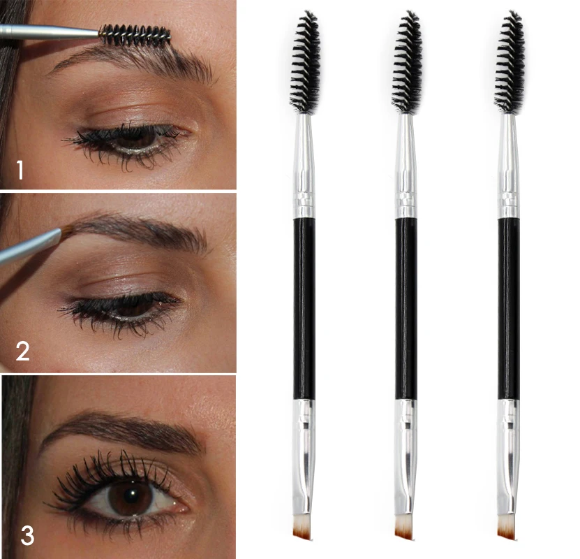 

SinSo Double Head Eyelash Eyebrow Brushes For Makeup Brushes Tools High-grade Accessories Eyebrow Eye Lashes Make Up brush