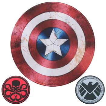 

22cm Avengers Waterproof Circle Round Lockrand Gaming Working Personalized Mouse Mice Pad Mat