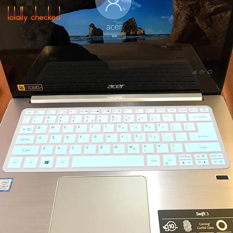 Для acer Swift Sf113 S5-371 Sf514 Sf5 Swift 5 Swift 3 Aspire S13 14 Sf314 спин 5 Sp513 SF314-56 Клавиатура ноутбука кожного покрова