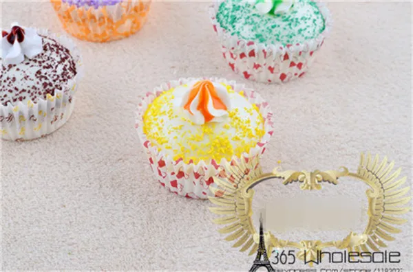 Artificial Cupcake squishy toys 6pcs - 3