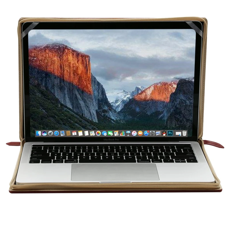 juste en cuir pu pour ordinateur portable macbook étui pour macbook air pro air dallas mac pro