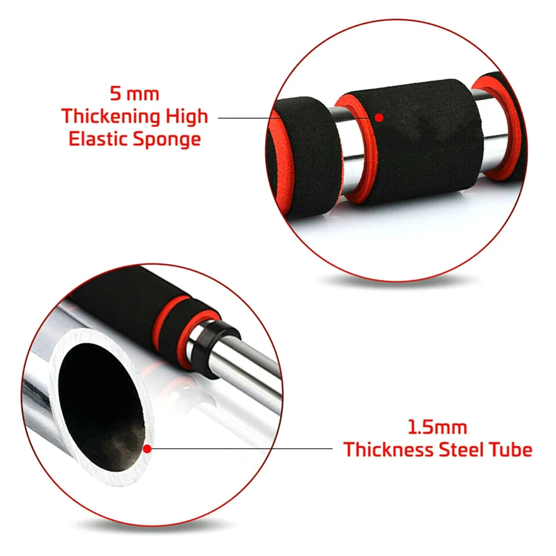 1 шт. подбородок выдвижной бар для дверного проема с удобными ручками регулируемое оборудование для упражнений XD88