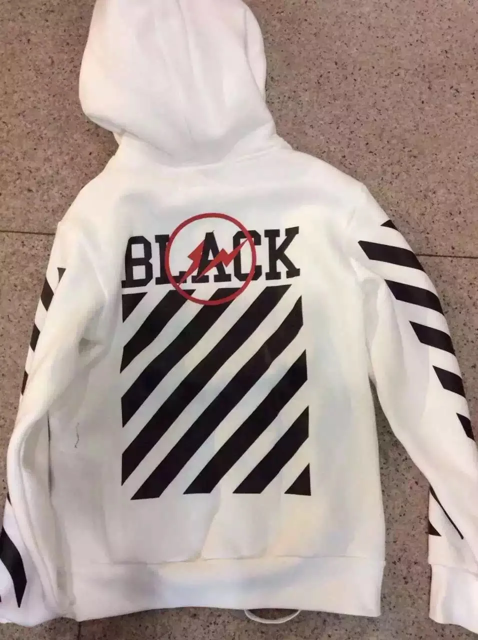 off white japanese hoodie