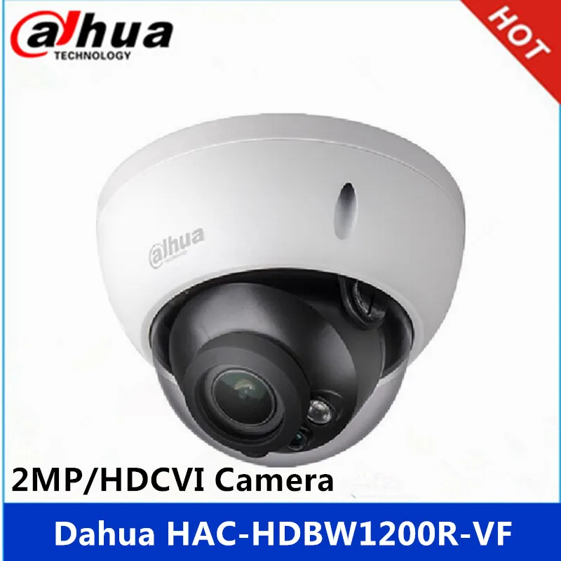 

DAHUA 2MP HDCVI camera 2.7-12mm vari-focal lens IP67 IR30m HAC-HDBW1200R-VF Dome camera