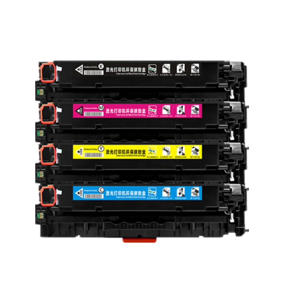 4PK совместимый для hp тонер-картридж 410A CF410A CF410 CF411A CF412A CF413A Цвет LaserJet Pro M452dn/M477fdw