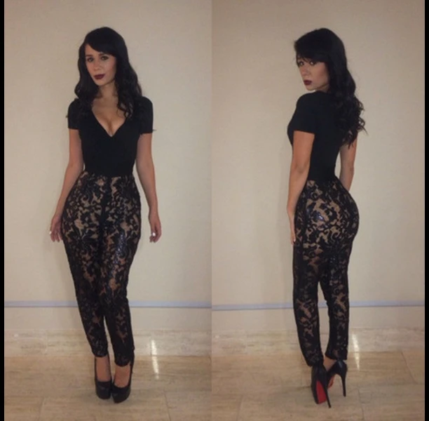 maeve frill jumpsuit
