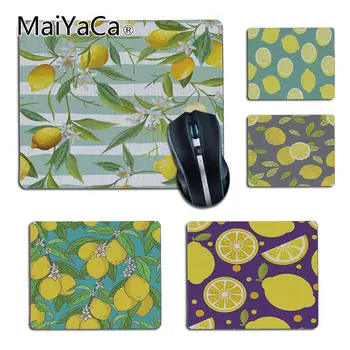 

MaiYaCa Good Use Yellow Cute Lemon pattern Comfort small Mouse Mat Gaming Mouse pad Pattern Soft gaming Accessories mousepad