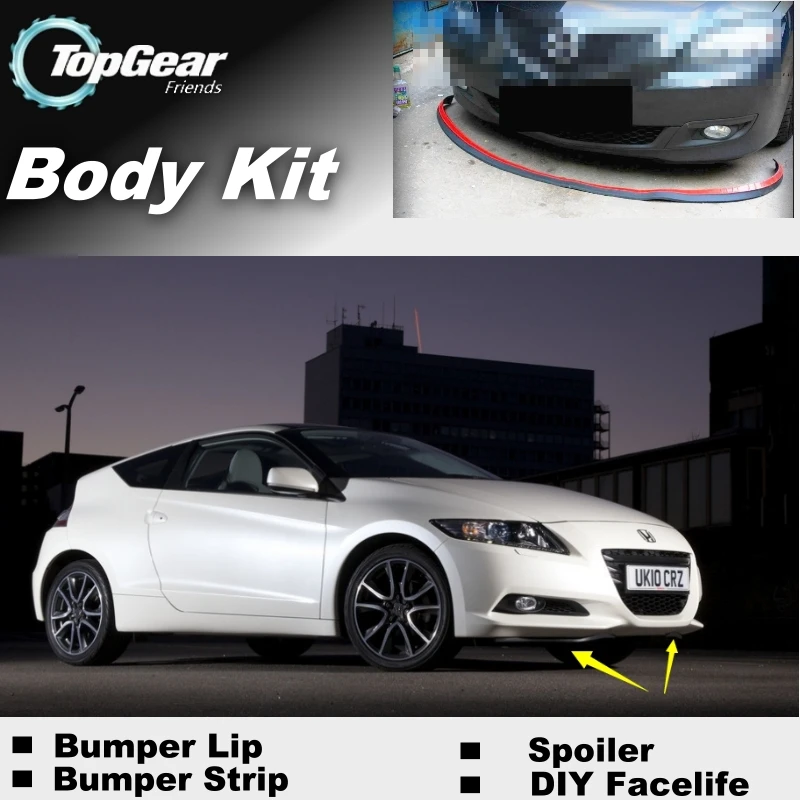 Detail Feedback Questions About For Honda Crz Cr Z 2010 2017 Detail Feedback Questions About For Honda Crz Cr Z 2010 2017 Per Lip Lips Top Gear Front Spoiler Car Tuning Topgear Body Kit Strip Skirt