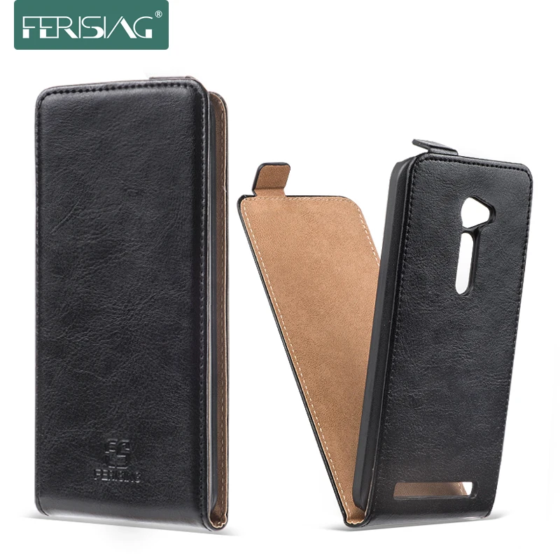 

FERISING For Asus Zenfone 3 Max ZC520TL Flip Case Leather Cover For Asus Zenfone 2 laser ZE500KL ZE500KG ZE551ML ZE500CL P002