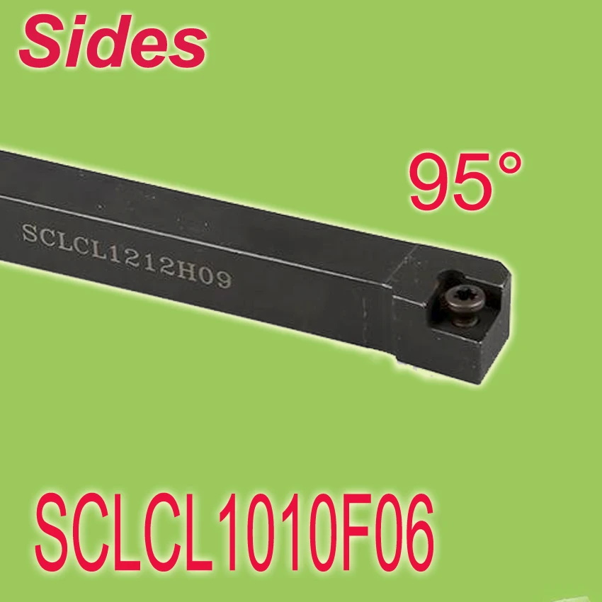 

SCLCL 10*10*100mm 95 Degree External Screw Down Locked  Lathe Tool Holder Suit for CCMT060204 Free Shiping