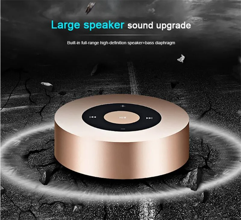Bluetooth Speaker Wireless For iPhone Android MP3 Portable Audio Subwoofer Bass Speakers  Support 32G TF Card Mini Speaker08