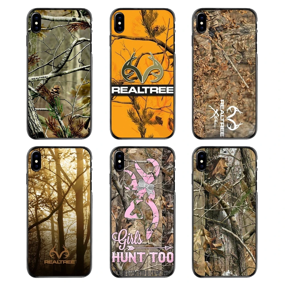 

Colorful Pink Realtree Camos Art For iPhone 4 4S 5 5S 5C SE 6 6S 7 8 Plus X XR XS Max iPod Touch 4 5 6 Accessories Phone Covers