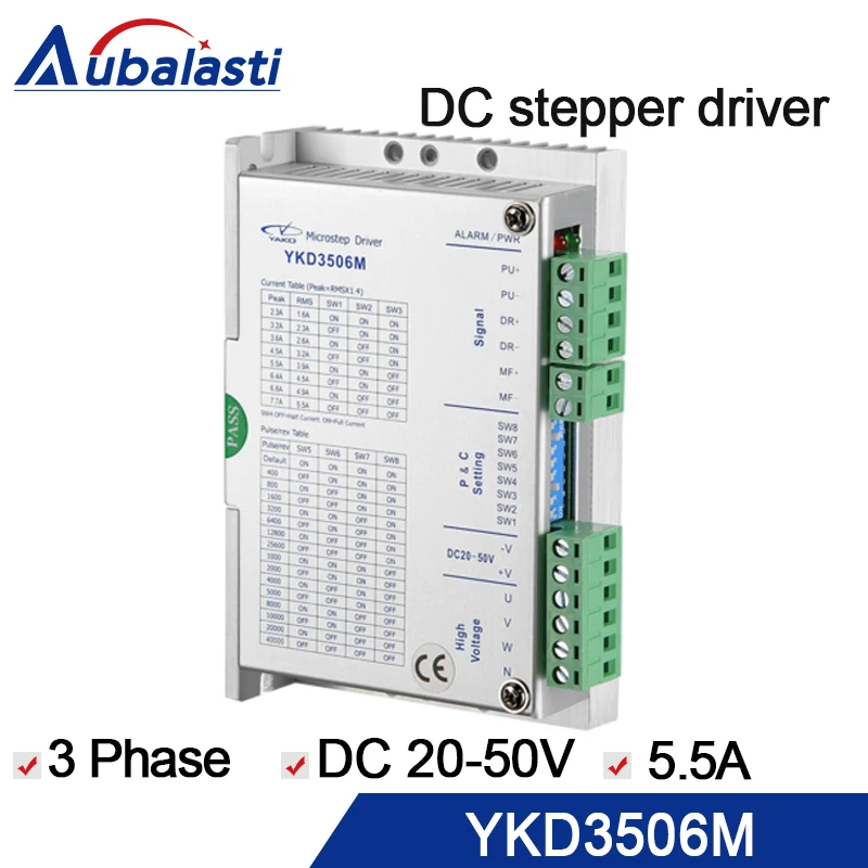 3 phase stepper motor driver YKD3506M step driver motor driver stepper driver for cnc router engraver and cutting machine 3 phase stepper motor driver YKD3506M step driver motor driver stepper driver for cnc router engraver and cutting machine