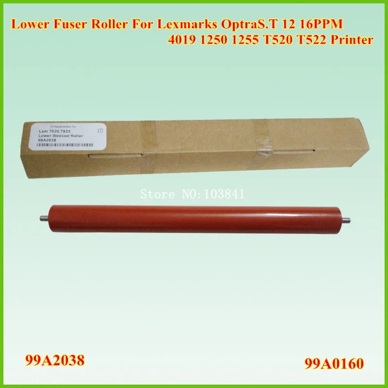 99A0160 99A2038 совместимый ролик давления для Lexmarks Optra S.T 12 16PPM 4019 1250 1255 T520 T522 с нижними