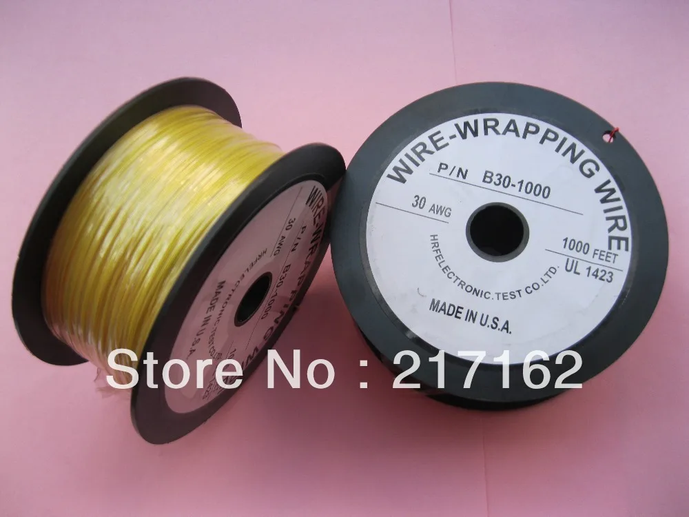 4 ролл 1000ft 30AWG провода щепка медный цвет желтый|copper red hair color|copper colored christmas ornamentscopper
