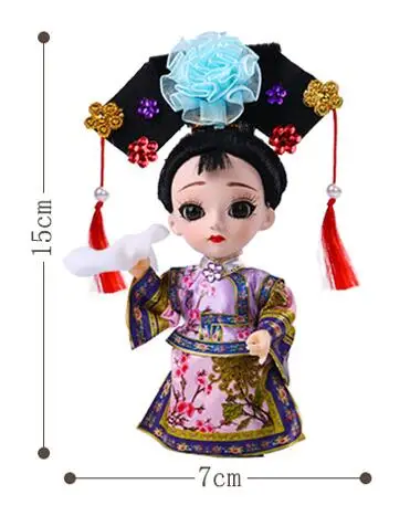 

2019 new beijing peking opera doll features arts and crafts guan yu doll ornaments home decorations miniature figurines gewuc