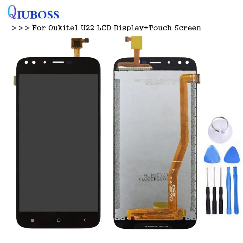 

For Oukitel U22 LCD Display+Touch Screen Screen Digitizer Assembly for u22 LCD U22 display Repair Parts+Tools