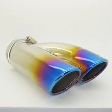 Automobile Exhaust Tip Tail Pipe Muffler for Skoda Octavia 1.6 Change 1.8T 1.4T
