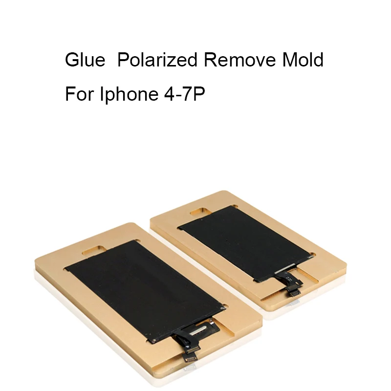 

Mobile Phone Glue Remove Mould Polarized Remove Fixture Mould for Iphone 4 4s 5 5s 5C 6 6plus 7 7 plus LCD Screen Repair