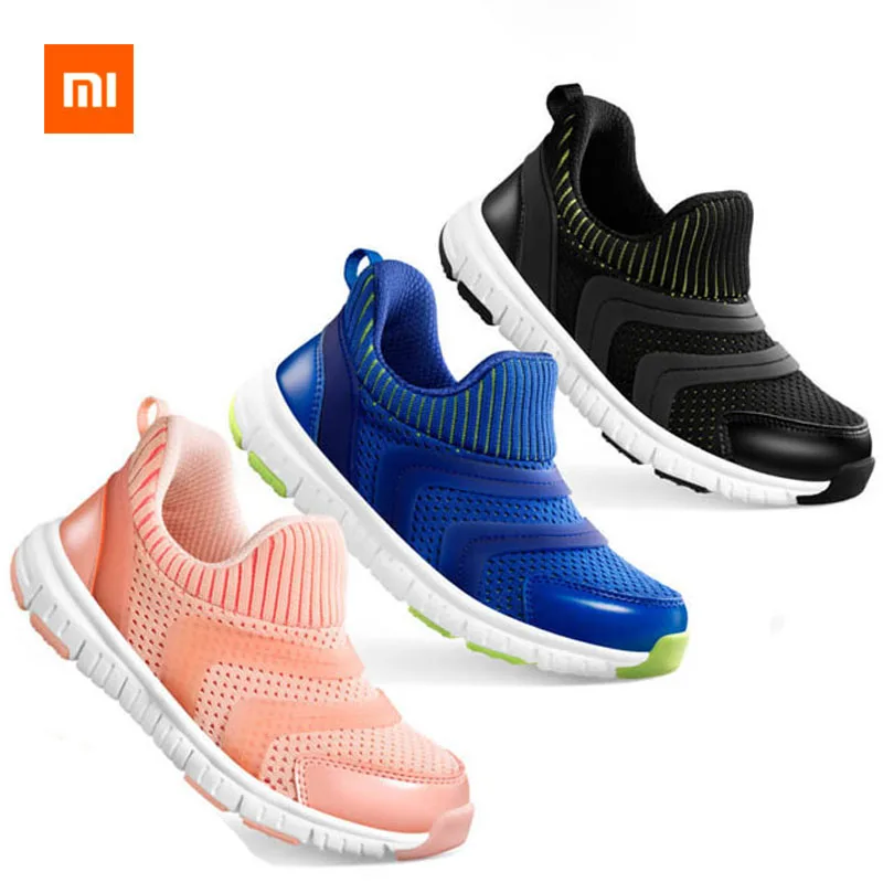 Xiaomi Original Mijia легкие детские кроссовки с высокой эластичной подошвой EVA Flying Weave